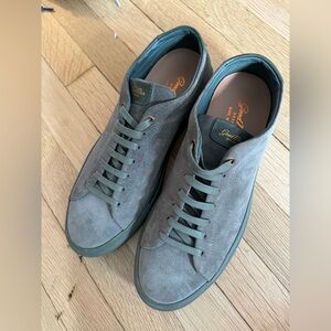 Green Suede Shoes Perfect Condition